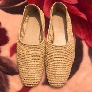 Zara woven flats